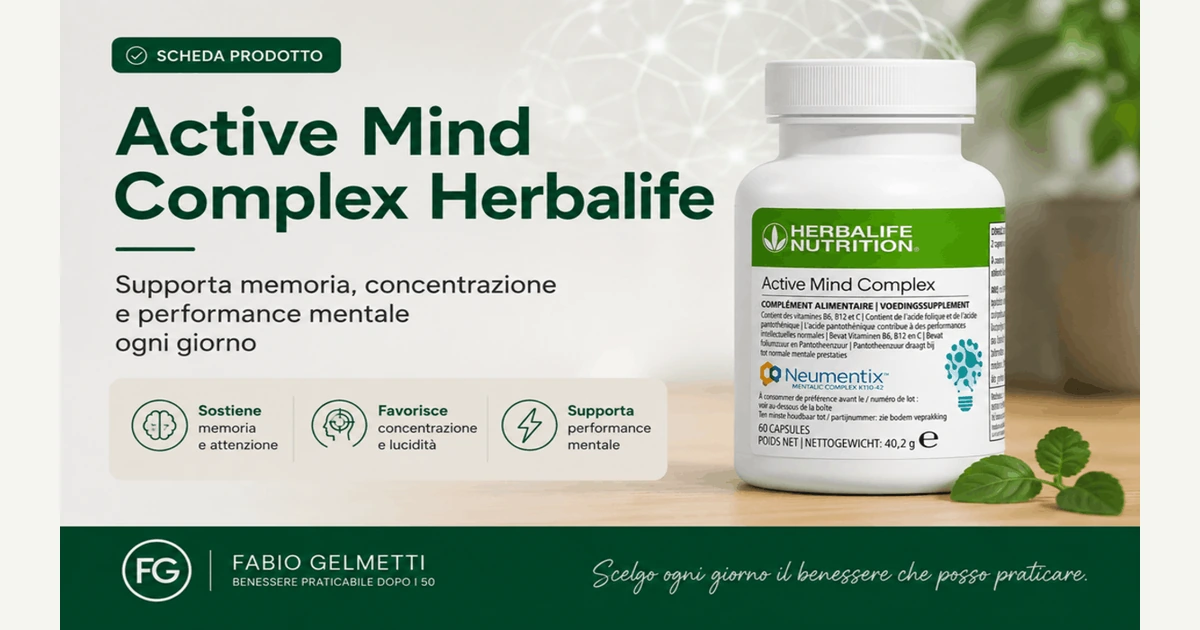 Cosa fa davvero per te Active Mind Complex Herbalife