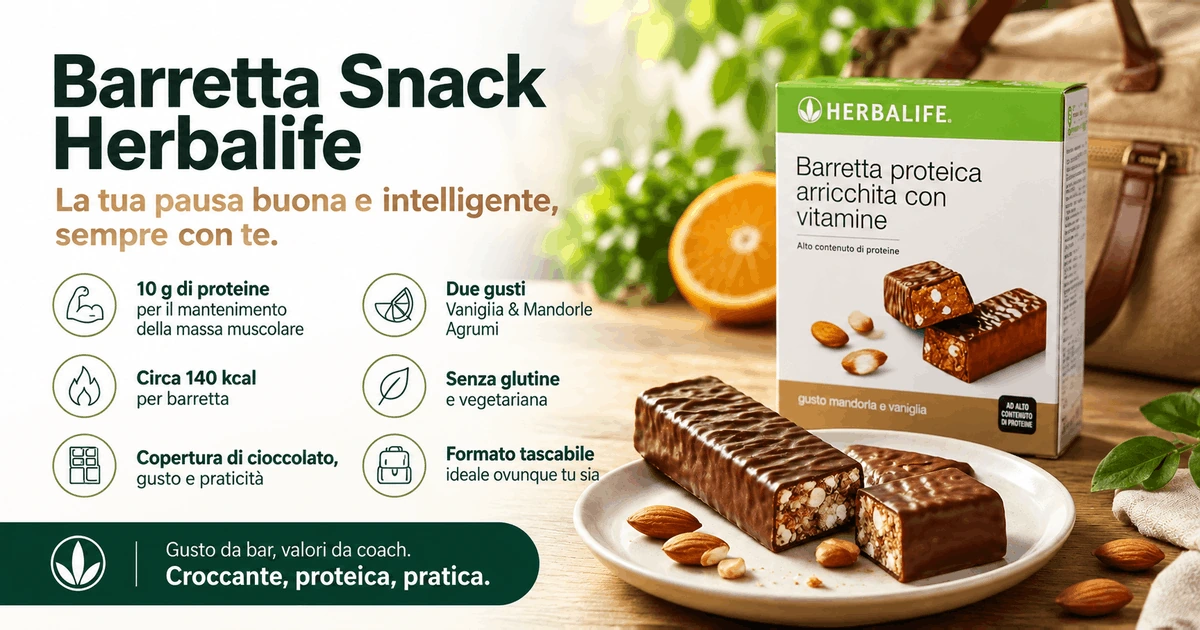 Cosa fa davvero per te la Barretta Snack Herbalife