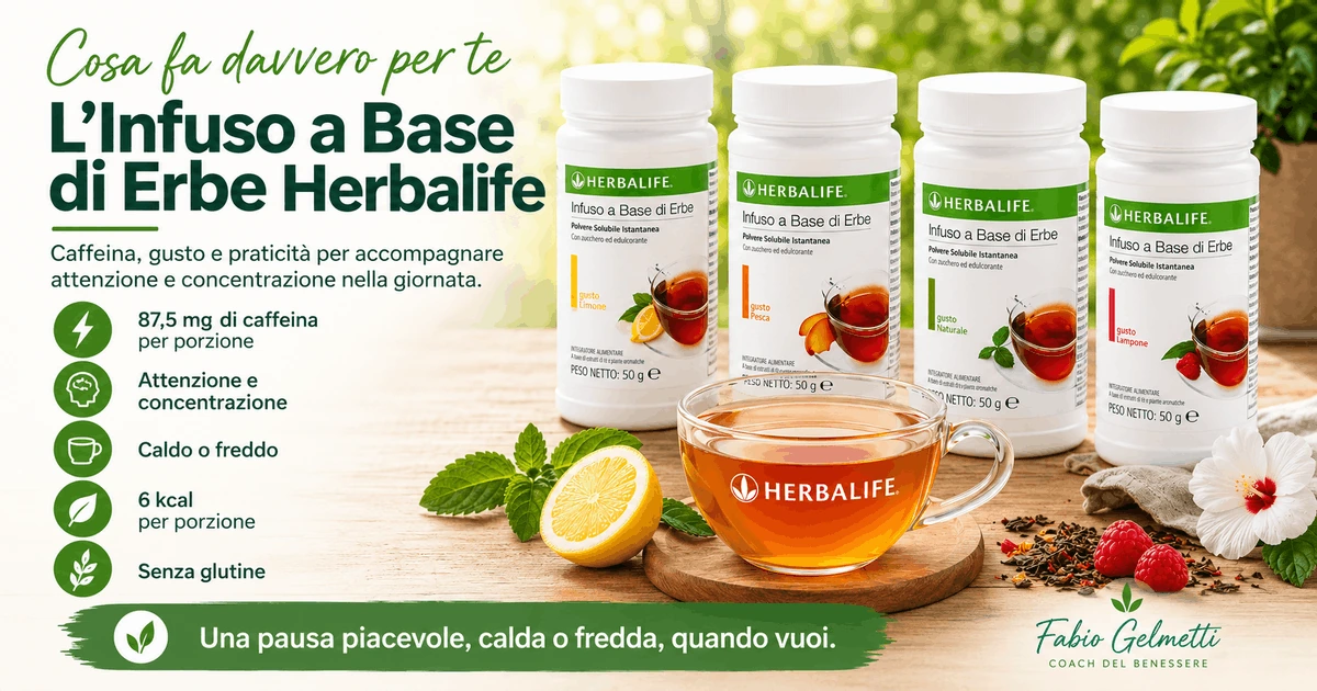 Cosa fa davvero per te l’Infuso a Base di Erbe Herbalife